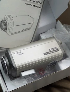 SONY Color CCD Camera, 1/3 SONY CCD 410k, CCTV Day/Night: NTSC 12VDC PT-480DN - Picture 1 of 12