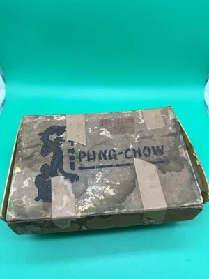 Antique Pung-Chow Mah-jong 144 tiles betting sticks dice,manual and box 1923 - Image 1 of 4