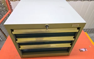 Stormax Heavy Duty Lockable Tooling Drawer Unit (3 Drawer) - Picture 1 of 8