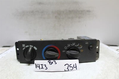  Chevrolet Cavalier 1995-97 aire acondicionado temperatura calor control climático 16208521 OEM 354 14I3 Foto 1 de 4