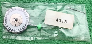 Original Miyota 4U13 Quarzwerk, Datum bei 3, Neu aus altem Lagerbestand - Bild 1 von 2