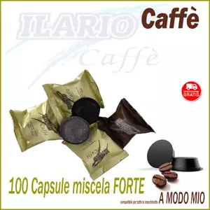 CAFFE' ESPRESSO NAPOLETANO (Italiano) 100 CAPSULE COMPATIBILI A MODO MIO - Foto 1 di 5