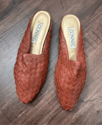 Zapatos Connie Mimbre Tejido Sin Cordones Marrón, Talla 9 Foto 1 de 4