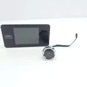 Espion de porte numérique BÜRG-WÄCHTER eGuard DG 8100 - Noir (37360) incomplet - Photo 1/6