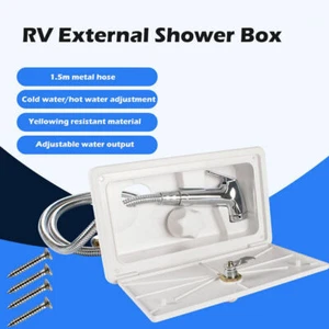 Casa rodante exterior caja de ducha para barco marina cámper autocaravana remolque de viaje - Imagen 1 de 8