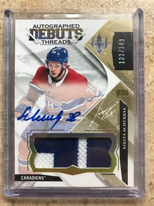 17-18 UD Ultimate Autographed Debut Threads Patch #DTA-NS NIKITA SCHERBAK /149 - Picture 1 of 1