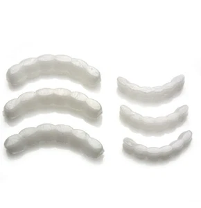 Formteil Wachsbeschlag Silikon Befestigungsstange für obere & untere Zähne Grillz 3-teiliges Set - Bild 1 von 1