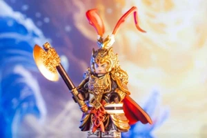 Custom Molded Figurine Accessory - Journey to the West Erlang Shen Yang Jian - Picture 1 of 5