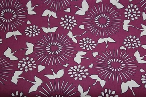 5 Yards of Fabric- Alexander Henry Fabrics-100% Cotton- "Sukiyaki Blossom"