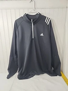 Adidas Golf Herren Pullover schwarz Viertelreißverschluss Größe 2XL - Bild 1 von 4