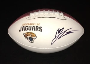 Jacksonville Jaguars MYLES JACK Signed Autographed Logo Football COA! GO JAGS! - Picture 1 of 1