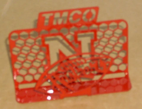 Nebraska Cornhuskers Husker Football Table or Bar Top Napkin or Mail Holder Cover