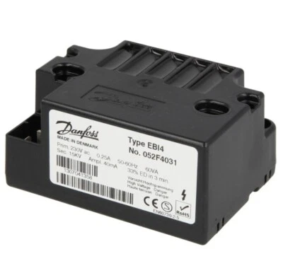 DANFOSS TRASFORMATORE ACCENSIONE 052F4031 EBI4 BIPOLARE  SOSTITUISCE IL ZT930 - Imagen 1 de 2