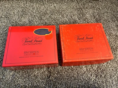 2 TRIVIAL  PURSUIT - RPM Edition  A History of Music 1985- Vintage 1 new 1 used - Image 1 of 4