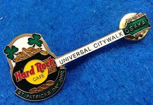 UNIVERSAL OSAKA 04 ST PATRICK'S CROCK OF GOLD SHAMROCK GUITAR Hard Rock Cafe PIN - Bild 1 von 1