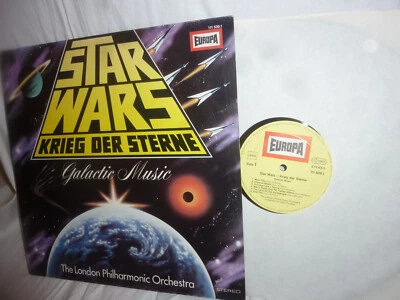 London Philharmonic O. Star Wars Krieg der Sterne, OST, German Europa LP 1978 - Bild 1 von 3