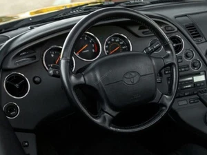 For Toyota Supra JDM S1 MK4 93-98 A set of 11 Polished Aluminum dashboard rings - Foto 1 di 12