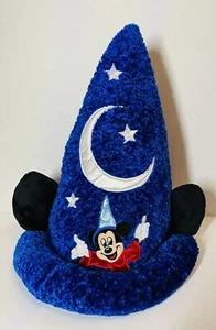 EUC Disney Parks Mickey Mouse Fantasia Sorcerer's Apprentice Plush Hat Souvenir - Picture 1 of 10