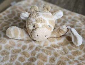 CARTER'S Giraffe Baby Security Blanket Lovey Plush Pacifier Holder Beige - Picture 1 of 4