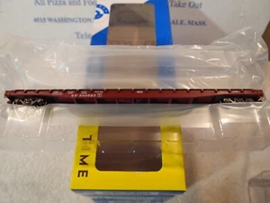 WHEELS OF TIME SOUTHERN PACIFIC G BEC 60ft. WOOD DECK FLAT CARS 3-PACK LOT 1 - Picture 1 of 4