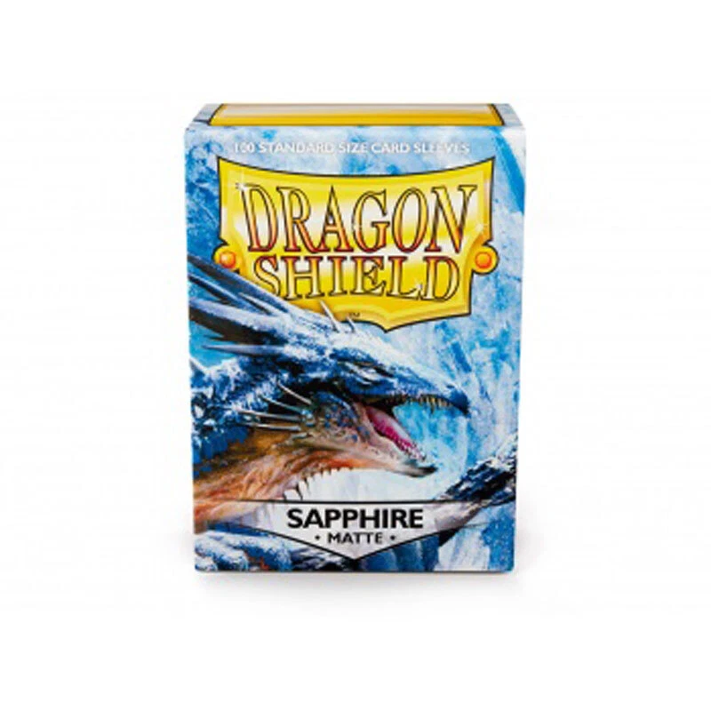 2x Dragon Shield Matte Sleeves Hüllen - Sapphire (2x 100 Sleeves) - Bild 1 von 1