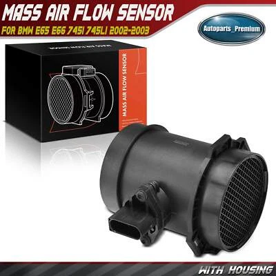Conjunto de sensor de flujo de aire de masa para BMW E65 745i E66 745Li 2002-2003 13627501554 Foto 1 de 4