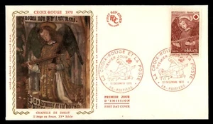 MayfairStamps France FDC 1970 Registered Model Exclusive O.P.P. Red Cross Chapel - Picture 1 of 2