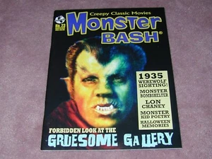 MONSTER BASH magazine # 23, Werewolf, Lon Chaney, Gruesome Gallery - sharp copy! - Picture 1 of 1
