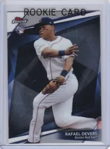RAFAEL DEVERS ROOKIE CARD 2018 Topps Finest Firsts BOSTON RED SOX BASEBALL RC - Picture 1 of 2