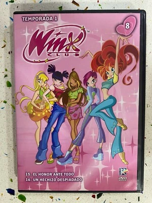 WINX CLUB DVD 8 TEMPORADA 1 EL HONOR ANTE TODO Y UN HECHIZO DESPIADADO - Imagen 1 de 3