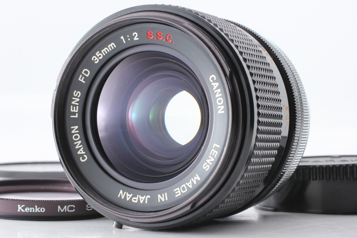【C5208】Canon キヤノン lens FD 35mm f2 S.S.C. Canon FD 35mm f2 S.S.C. Review - Lens Legend