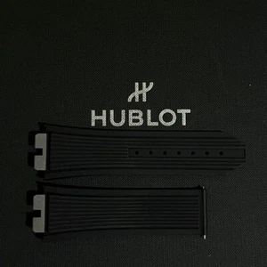 HUBLOT Unico One Click 45mm 44mm Strap Black Rubber n1188923967HA Used - Picture 1 of 5