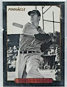 1993 Pinnacle Joe DiMaggio Baseball Card #27 – Chasing Ruth - Bild 1 von 2
