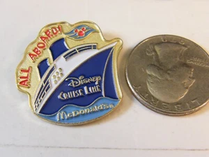 ¡Pin McDONALD'S WALT DISNEY CRUISE LINE TODO A BORDO! - Imagen 1 de 2