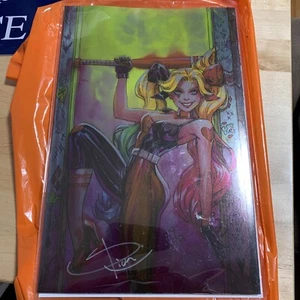 NYCC EXCLUSIVE HARLEY QUINN 30th ANNIVERSARY SPECIAL #1 SABINE RICH FOIL SIGNED - Picture 1 of 1