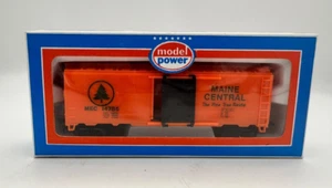 MODEL POWER-MAINE CENTRAL 40' BOX CAR #8003 SLIDING DOOR HO SCALE - Picture 1 of 4