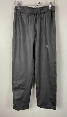 Pantalones impermeables Helly Hansen Youth Jr Voss Helox para lluvia negros talla 10/140 Foto 1 de 3