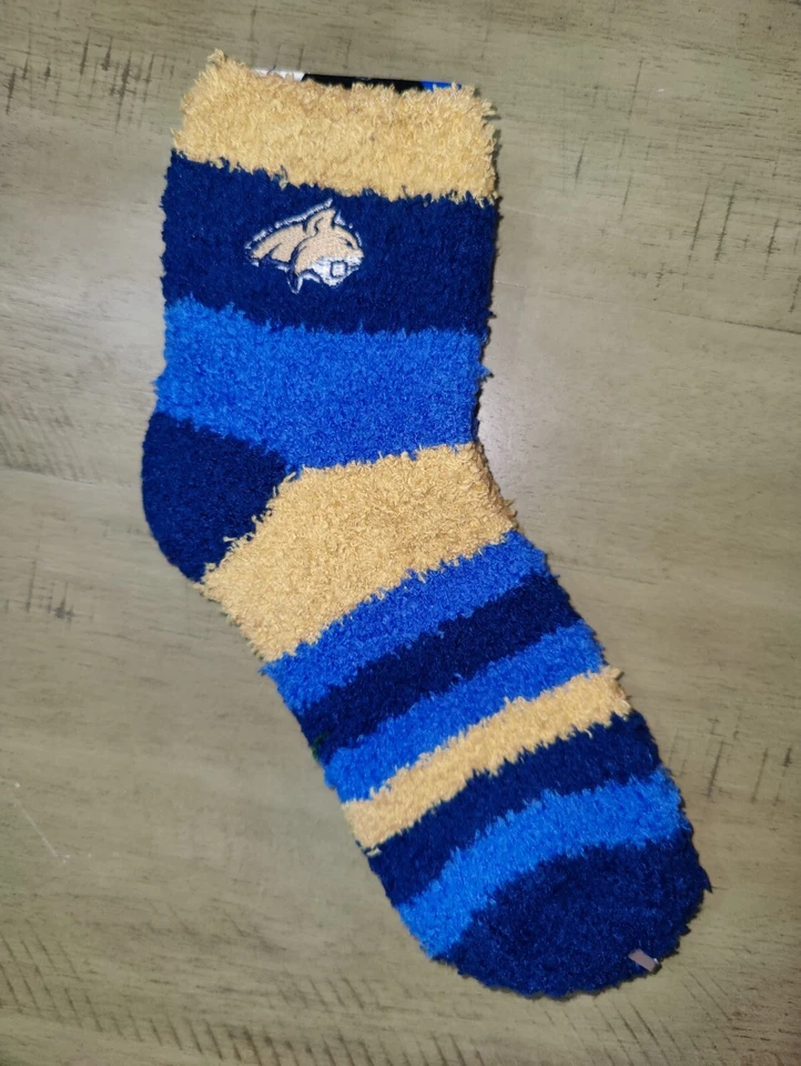 Женские нечеткие командные носки для сна на лодыжке Montana State Bobcats NCAA средние - Изображение 1 из 1