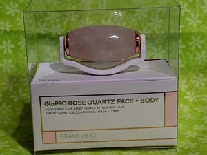 BeautyBio GloPRO Rose Quartz Face + Body Contouring Attachment Head- NEW IN BOX - Picture 1 of 5