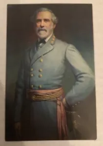 General Robert E. Lee Portrait, Lee University Lexington, Virginia. PC (X2) - Picture 1 of 2