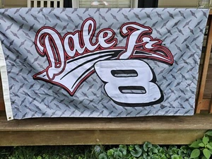 NASCAR Dale Earnhardt Jr Chrome #8 Flag 60" x 36" - Picture 1 of 1