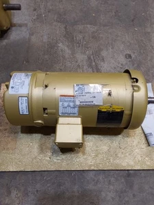 BALDOR EBM3556TY Super-E Motor With Stearns Brake 105603100BQF 3PH 1.5HP 1760RPM - Picture 1 of 5