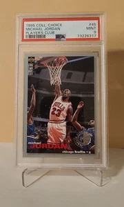 MICHAEL JORDAN - Players Club - 1995 Collector's Choice - PSA 9  - Picture 1 of 1