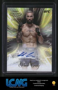 2024 Topps Gold Label UFC #SGS-PCR Paul Craig Surging Signatures /299 BC - Imagen 1 de 2
