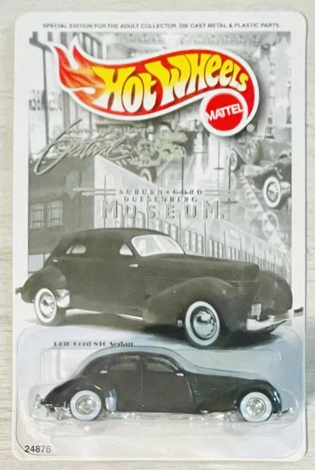 Hot Wheels • Auburn Cord Duesenberg Museum • 1936 Cord 810 • 2000 - Image 1 of 1