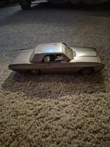 Vintage 1963 Ford Thunderbird Bronze Dealer Promo Plastic Model Car - Picture 1 of 11