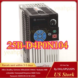 Nuevo Allen-Bradley 25B-D4P0N104 ¡NUEVO AB PowerFlex 525 1,5 kW 2 HP unidad de CA! - Imagen 1 de 4