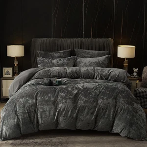 Truly Velvet Duvet Cover Set Queen Size, 3Pcs Ultra Soft Breathable Comforter Co - Picture 1 of 6