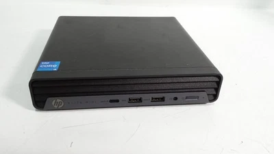 HP Elite Mini 600 G9 Desktop  Core i5 12500T@ 2.00GHZ 16GB RAM 256gbNVMe W11 P . - Image 1 of 4