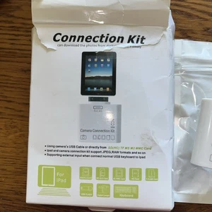 Camera Connection Kit for Apple iPad 5+1 to 1 (USB,microSD,Sync,SD,A/V) - Picture 1 of 7